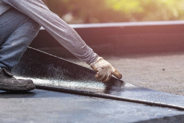 Professional Waterproofing technician working in Garfield, NJ